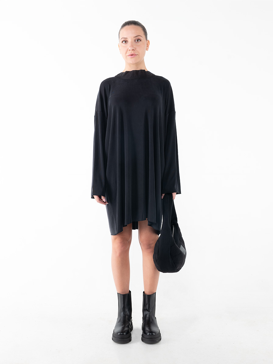 KOURBELA_Mini Dress_W25310_Black_1