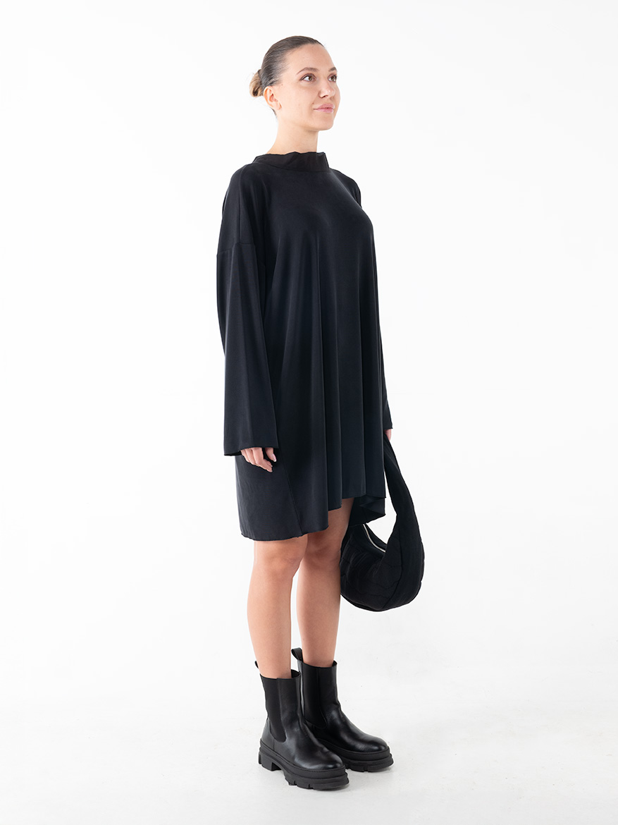 KOURBELA_Mini Dress_W25310_Black_2