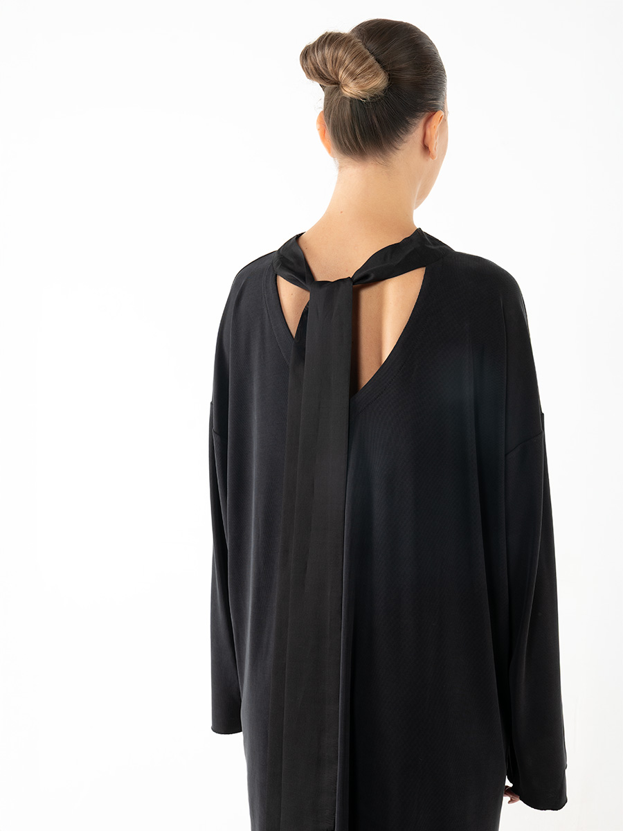 KOURBELA_Mini Dress_W25310_Black_3