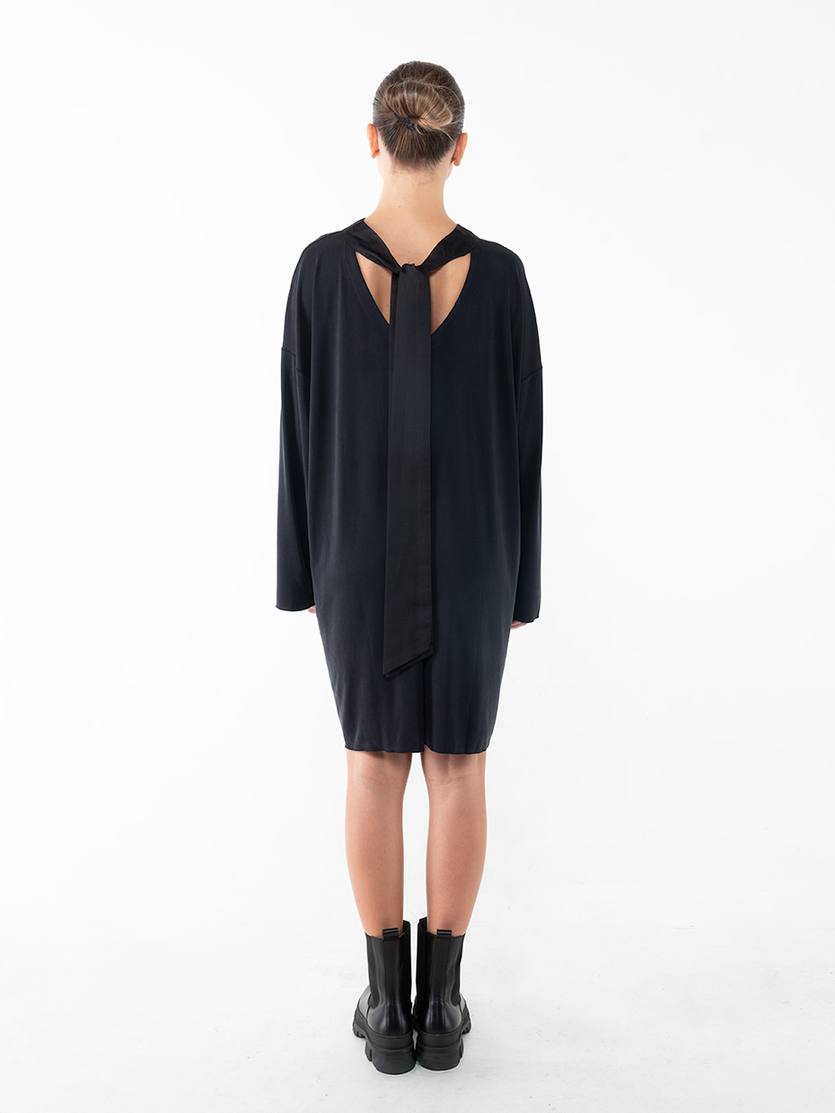 KOURBELA_Mini Dress_W25310_Black_4