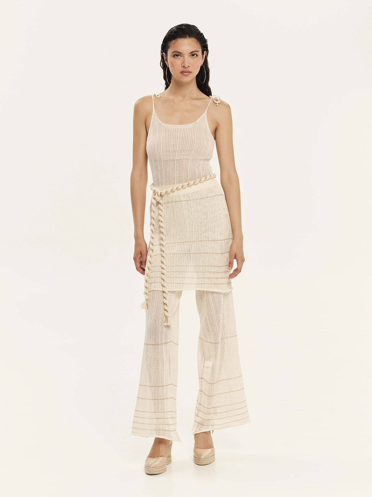 KOURBELA_Knit Dress_S26214_Ecru_1