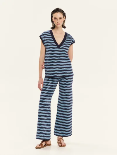 Knitted Long Pants - Vintage Love