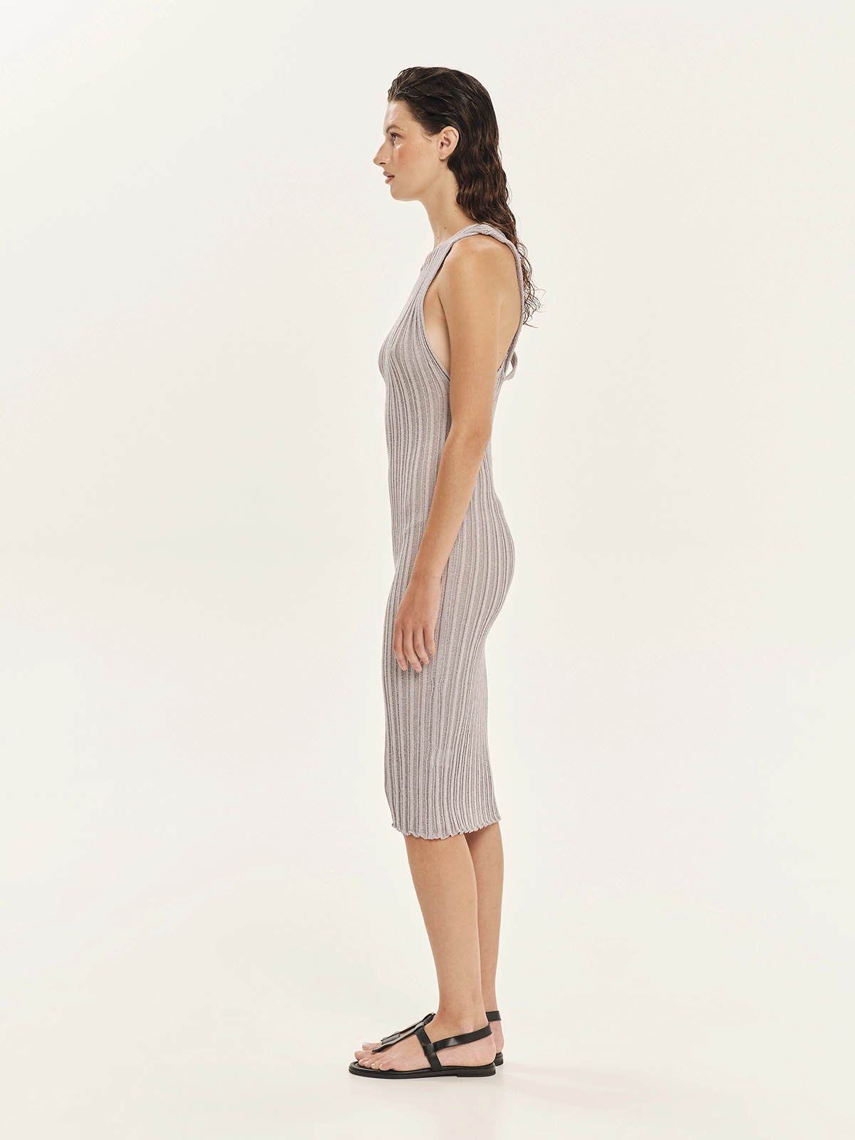 KOURBELA_KnitDress_S26283_Grey_1