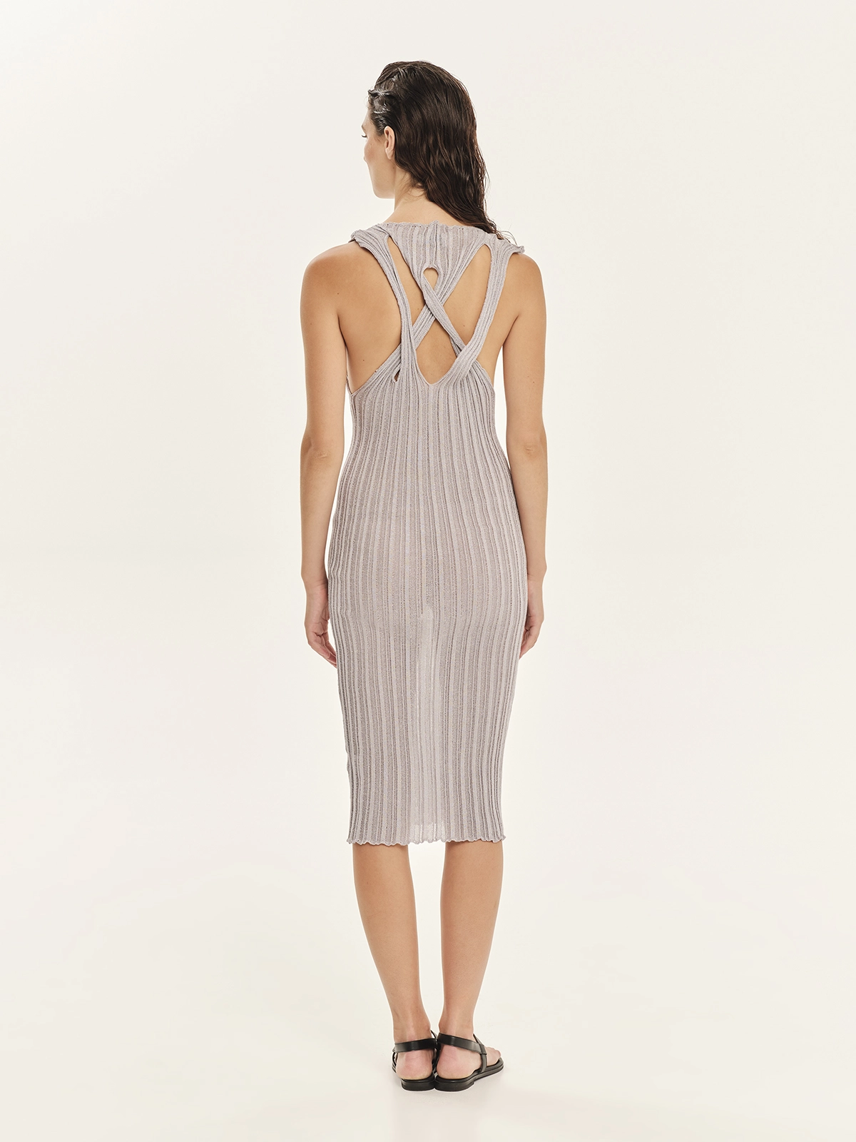 KOURBELA_KnitDress_S26283_Grey_2