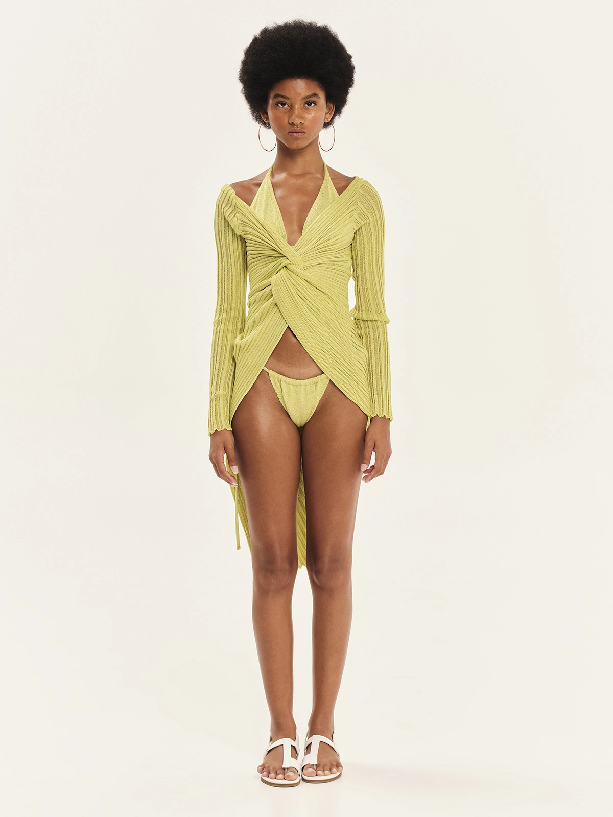 KOURBELA_Cardigan_2550LD_Lime_6