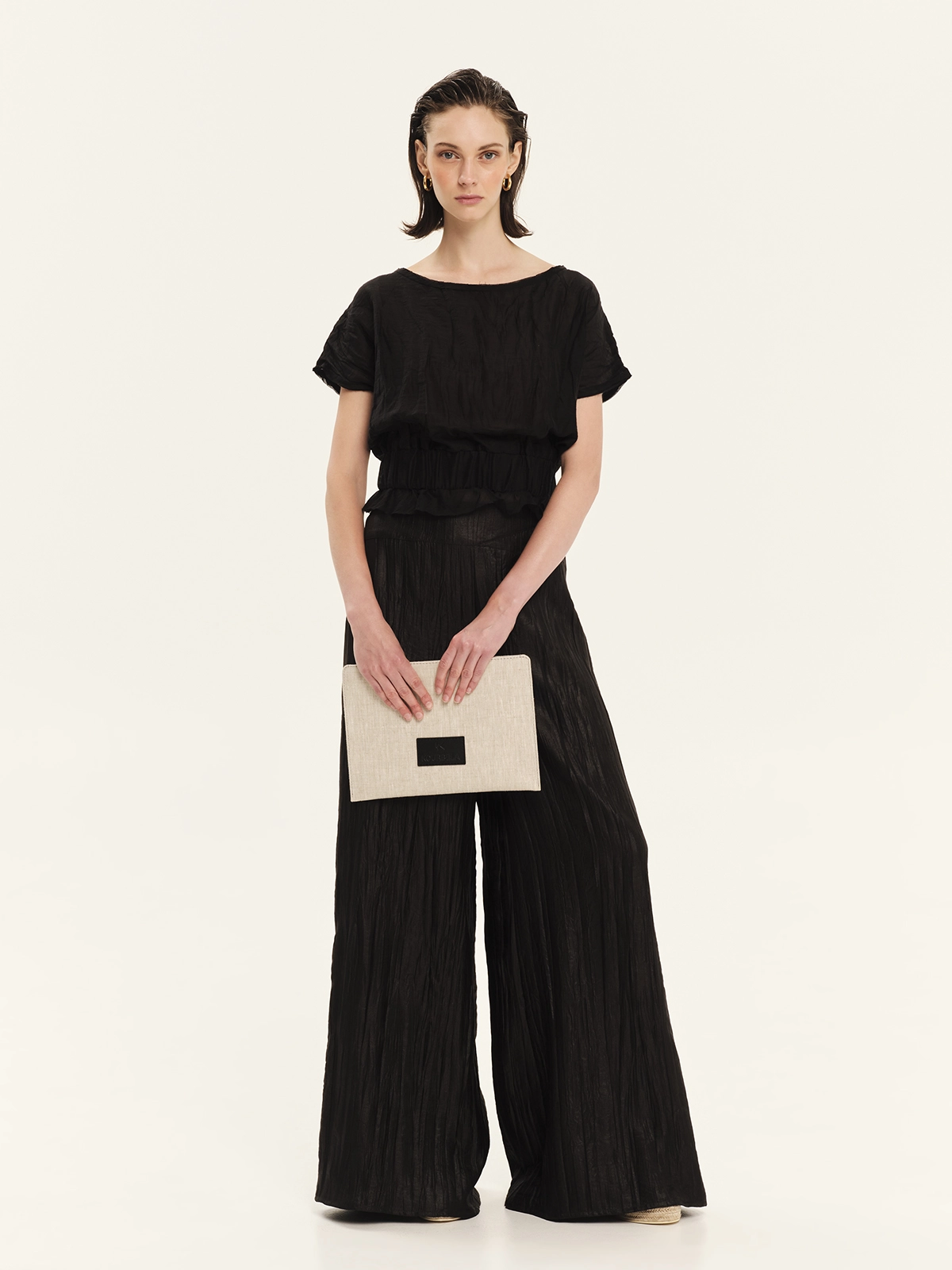 KOURBELA_Top_S26343 & Trousers_S26347_Black_1