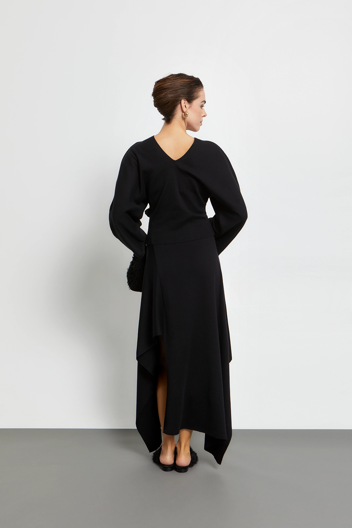 KOURBELA_Skirt_W26915_Black_2