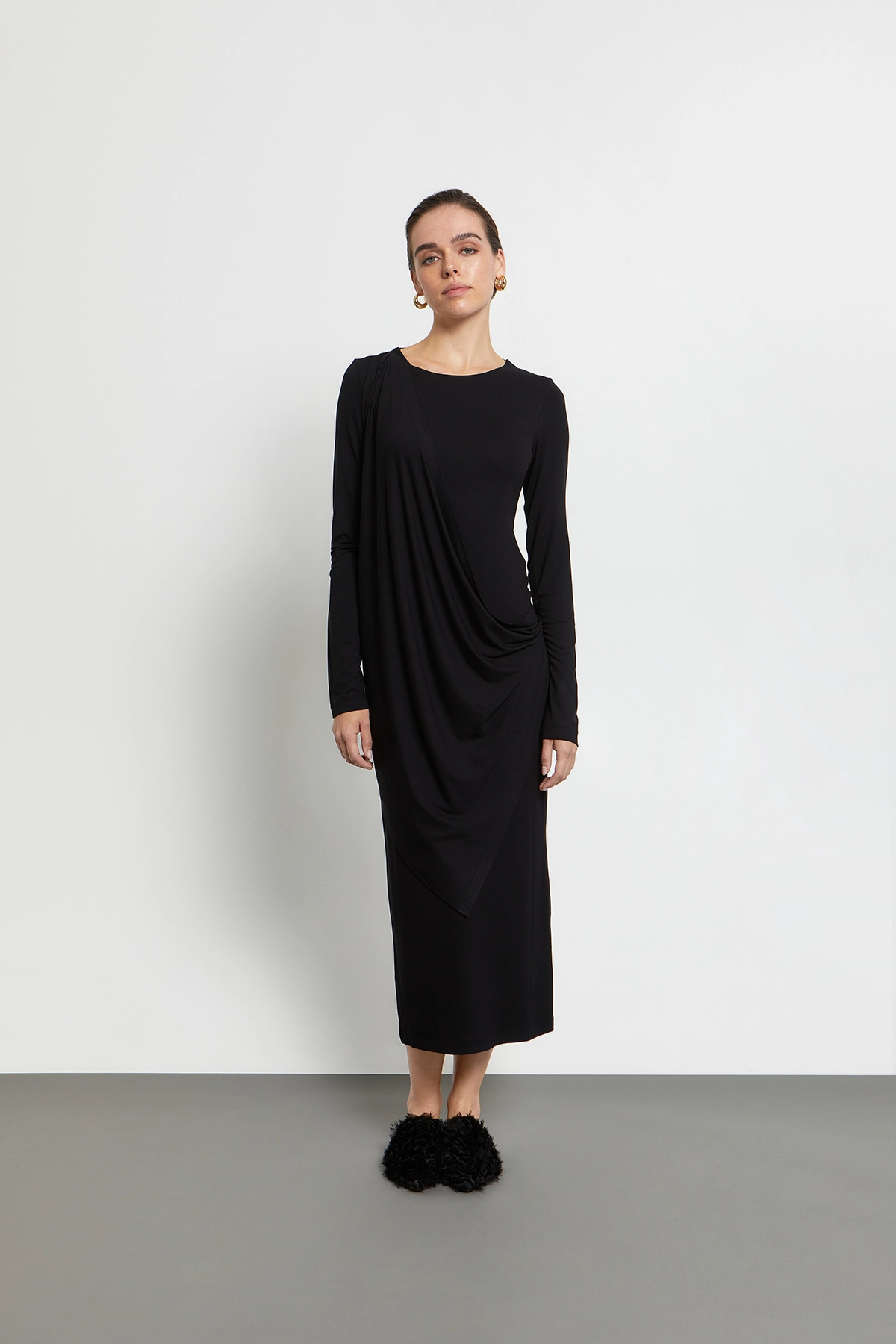 KOURBELA_Dress_W26268_Black_1