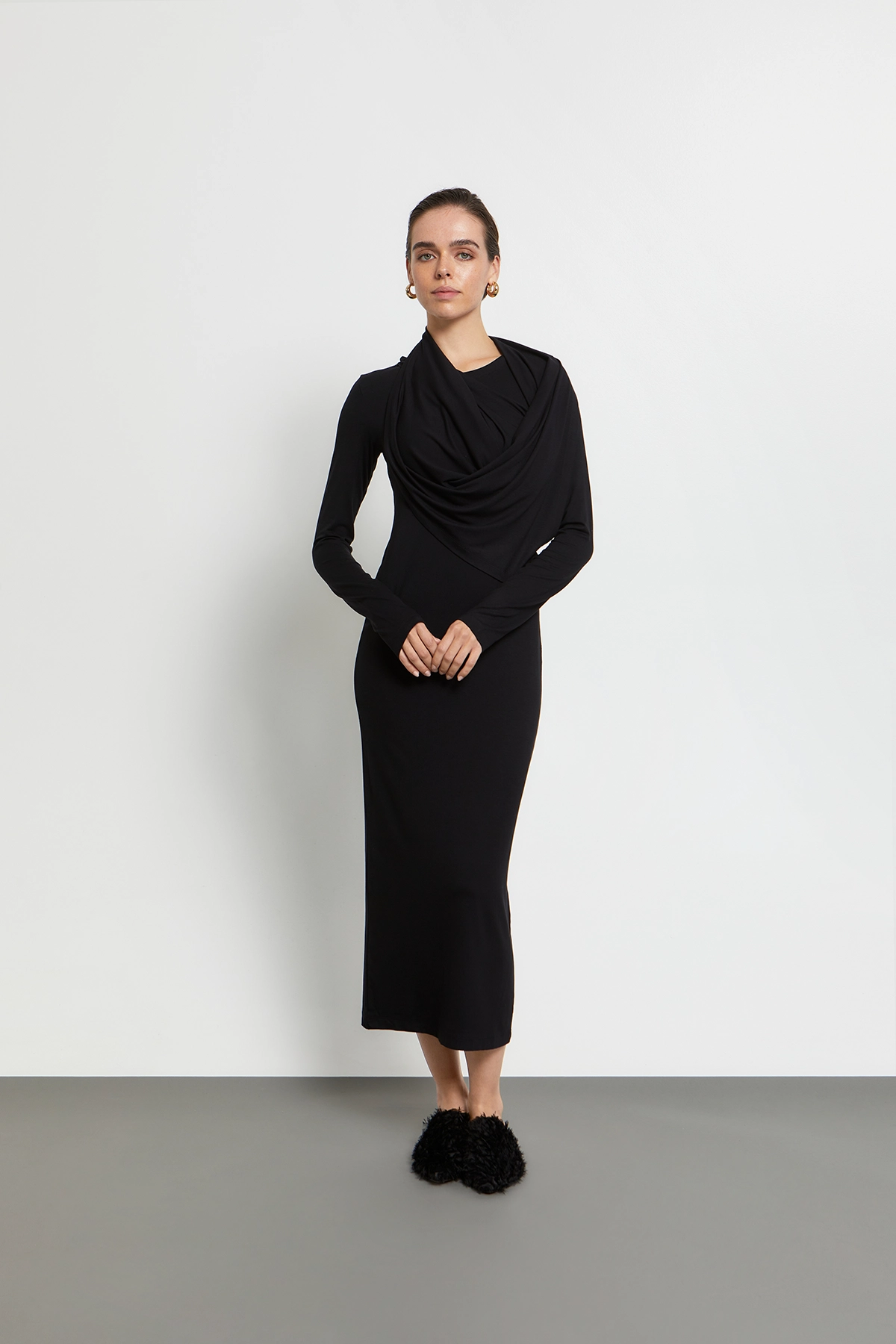 KOURBELA_Dress_W26268_Black_3
