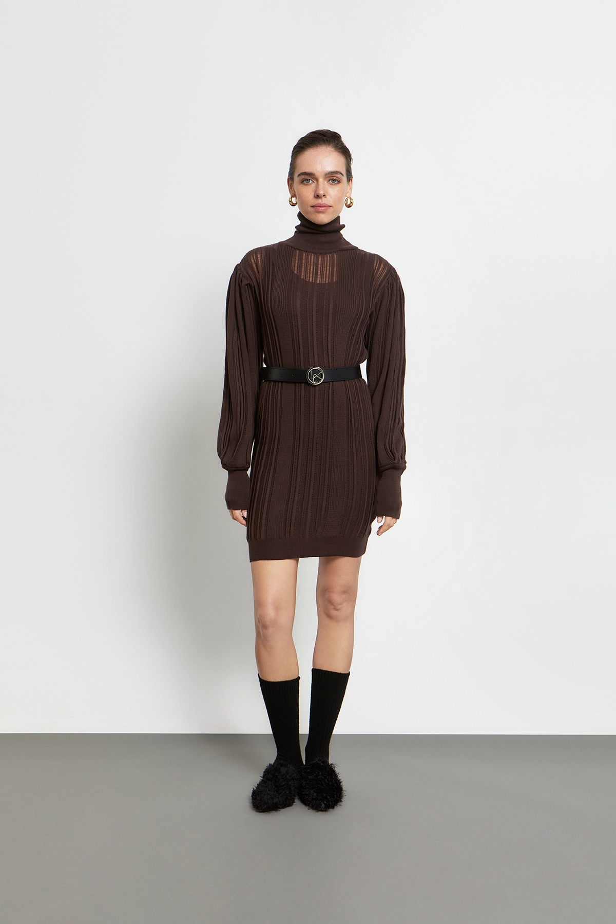 KOURBELA_Dress_W26939_BitterBrown_1
